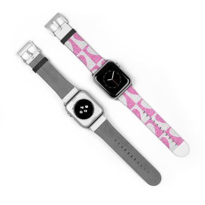 Glitter Heartgrid - Watch Band
