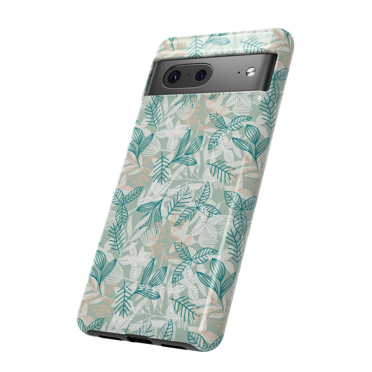 Light Green Leaf - Protective Phone Case