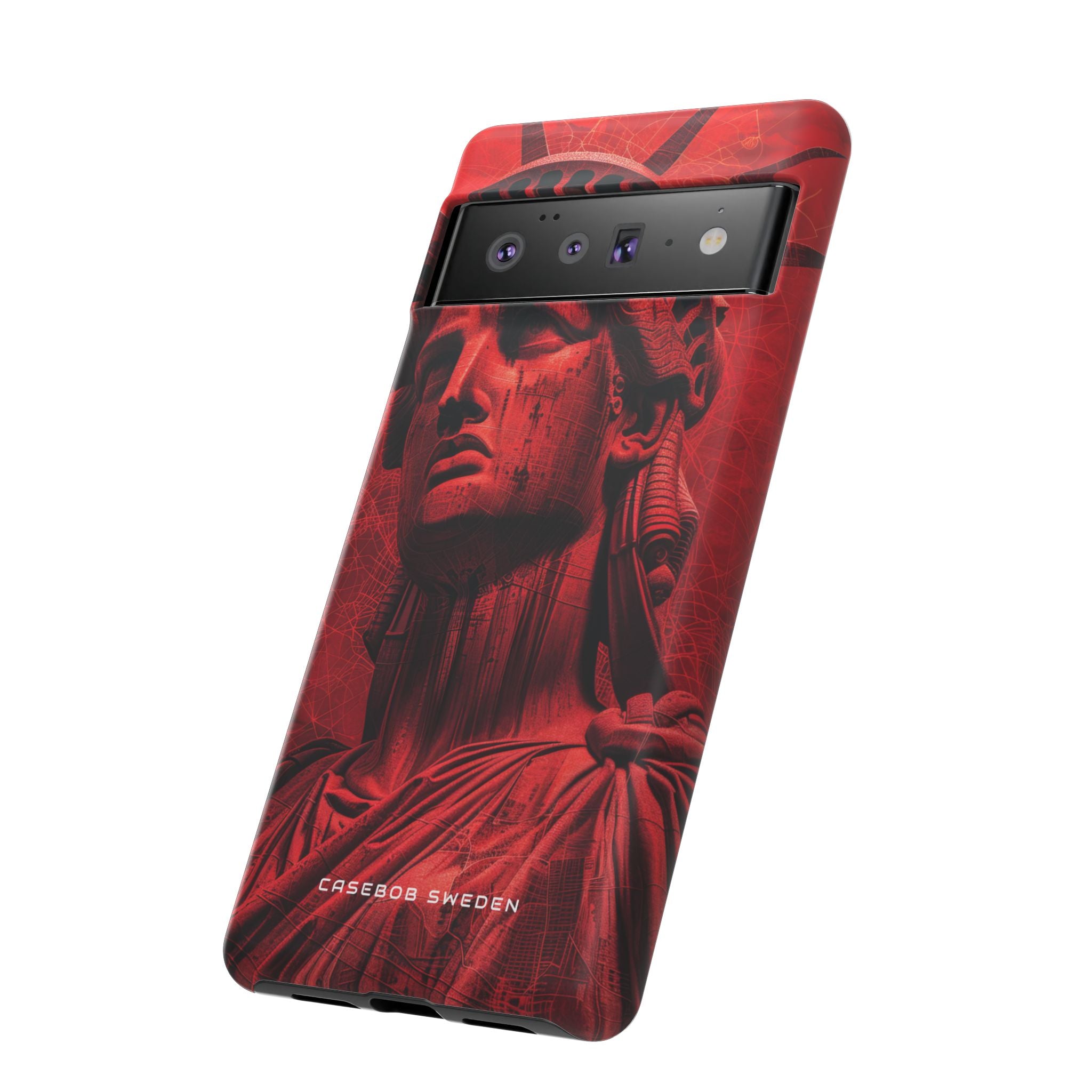 Zen Red Liberty Vision Google Pixel 6 - Tough Phone Case