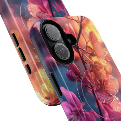 Surreal Flower Harmony iPhone 16 | Tough+ Phone Case