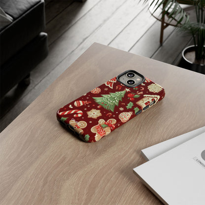 Gingerbread Joy Awaits - iPhone Case