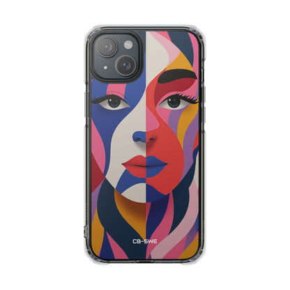 Color Swirls Embrace iPhone Case - Impact