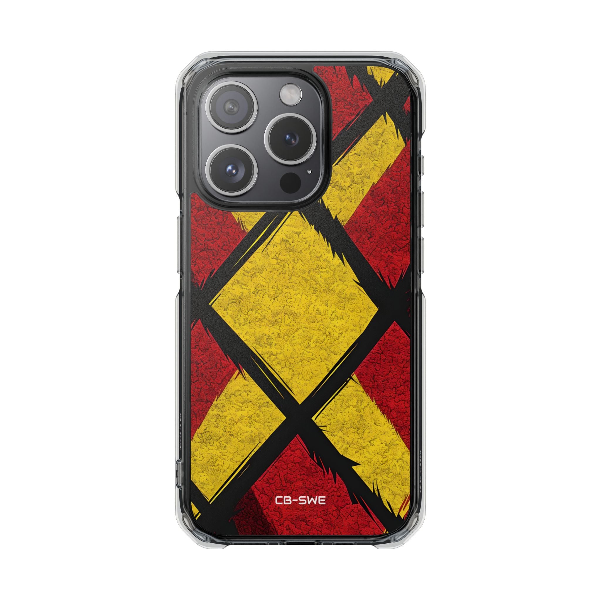 Dynamic Geometric Energy iPhone Case - Impact