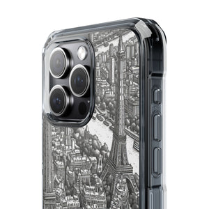 Timeless Cityscape - Phone Case for iPhone (Clear Impact - Magnetic)