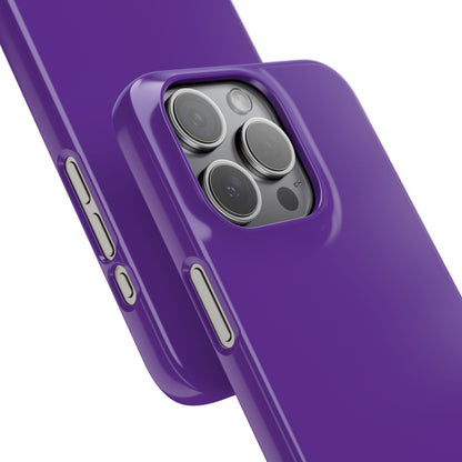 Mystic Purple Aesthetic iPhone 15 - Slim Phone Case