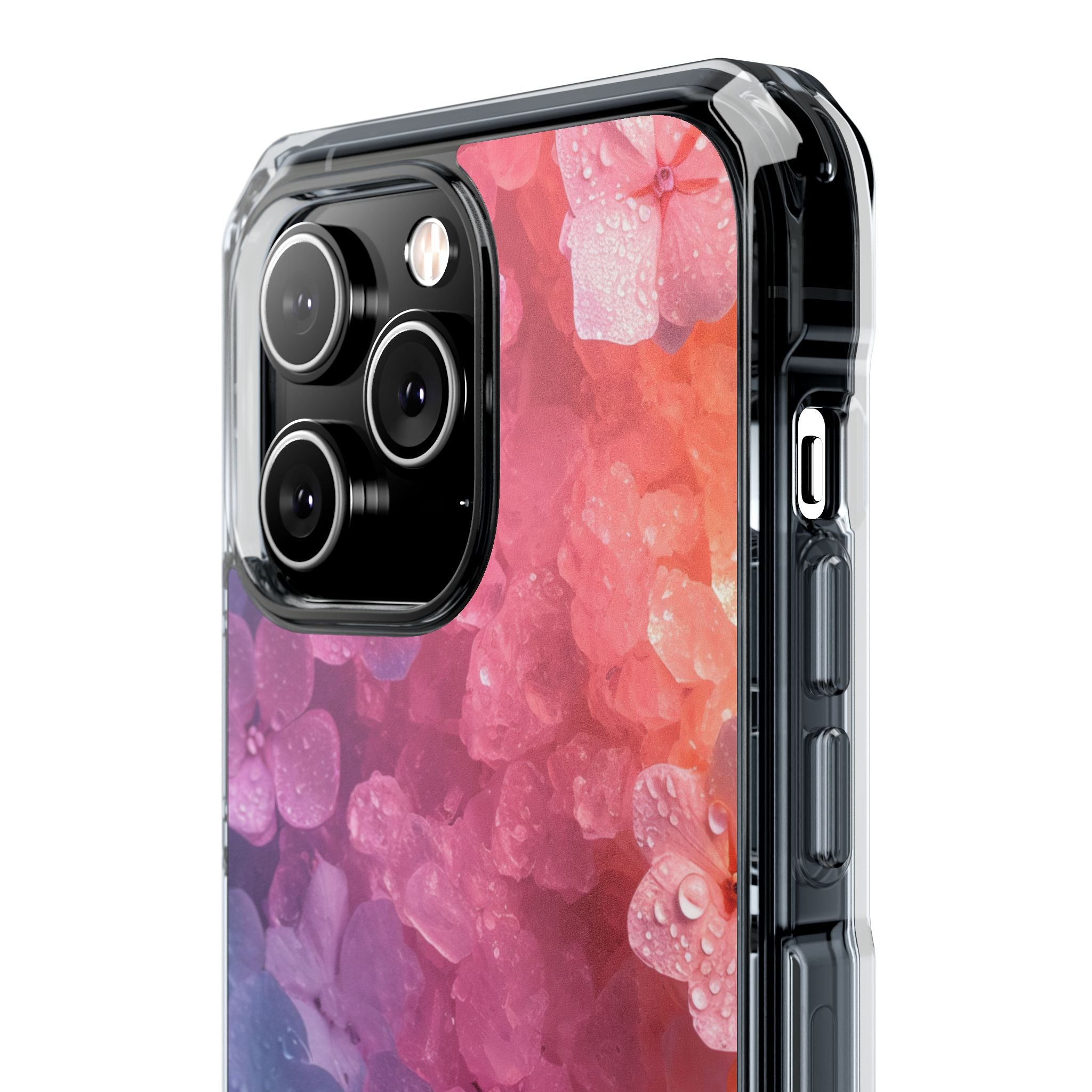 Floral Chill Blooms - Clear Impact iPhone 14 Phone Case