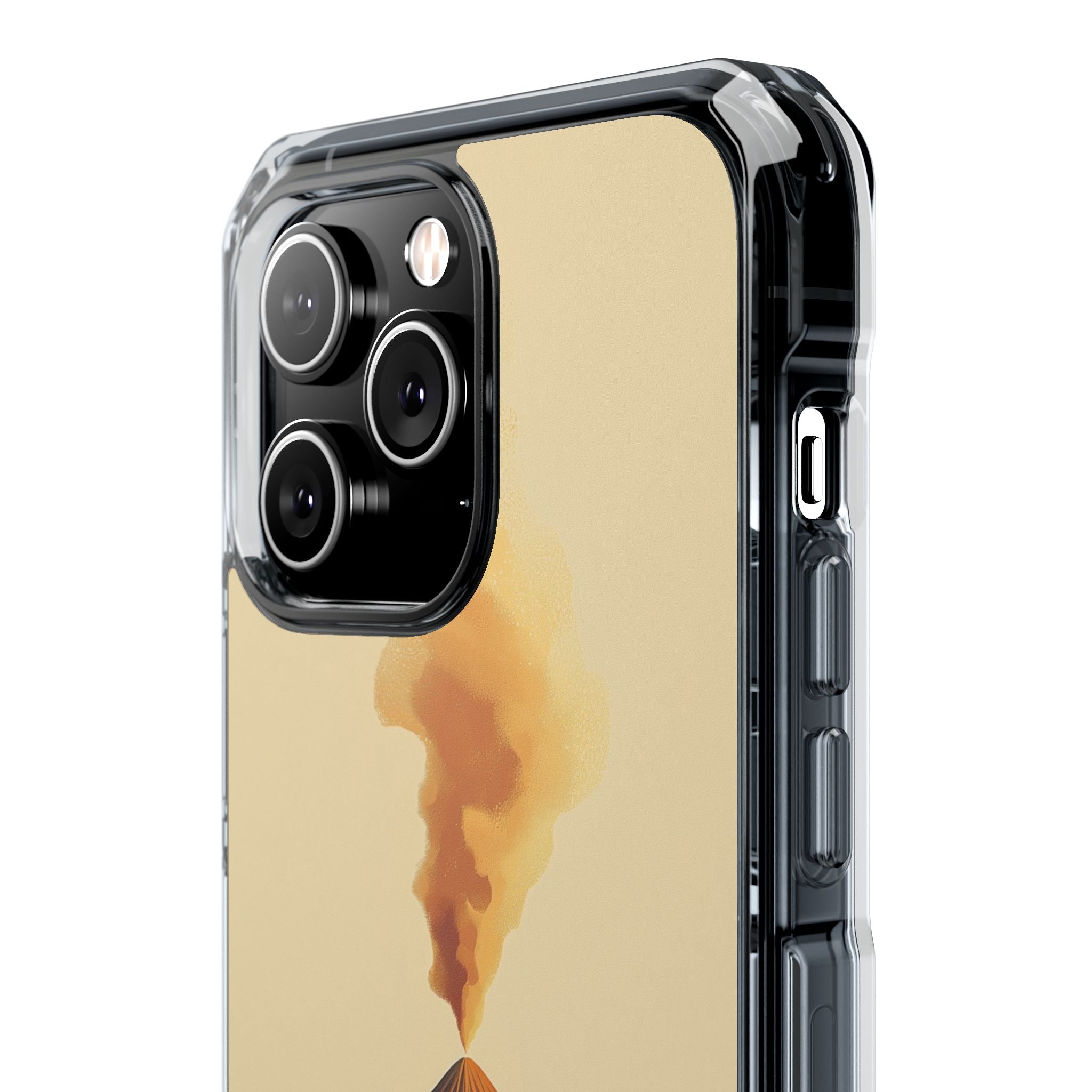 Volcano Erupts Brightly iPhone Case - Impact