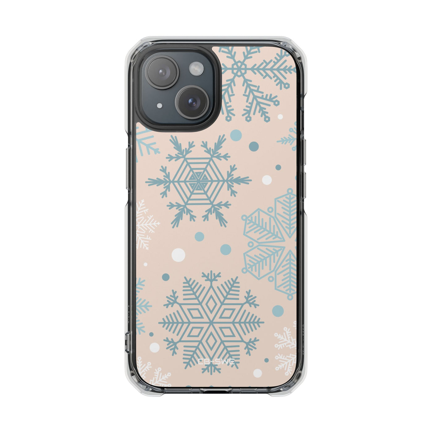 Snowflake Pastel Harmony iPhone Case - Impact