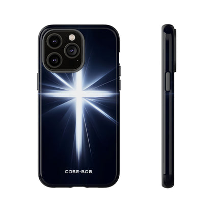 Glowing Crossburst iPhone 14 Pro Max Case - Tough
