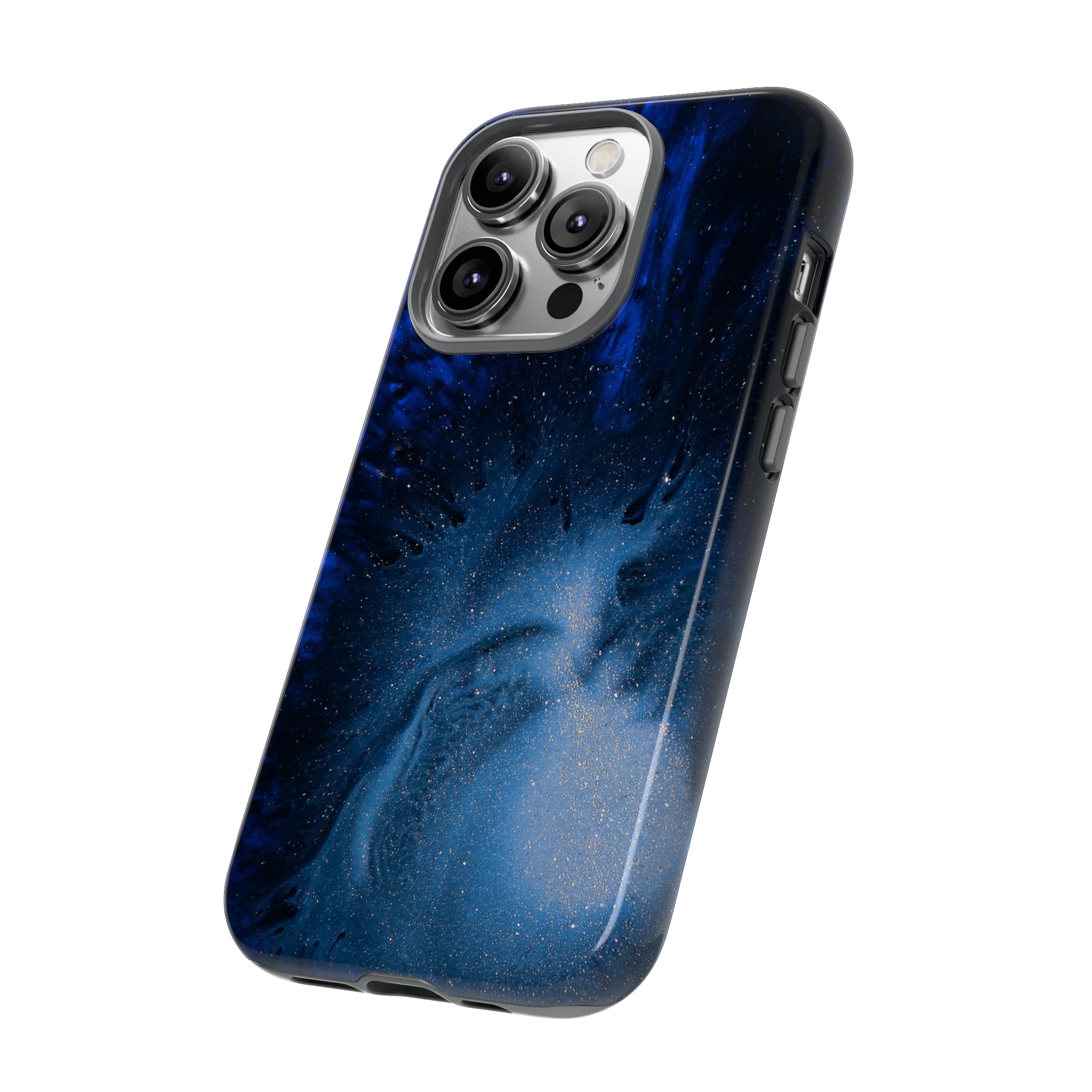 Winter Blue Ink Art - Protective Phone Case