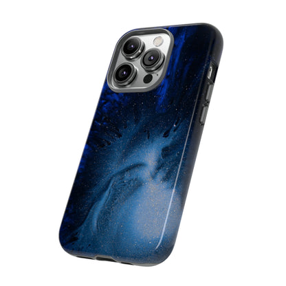 Winter Blue Ink Art - Protective Phone Case