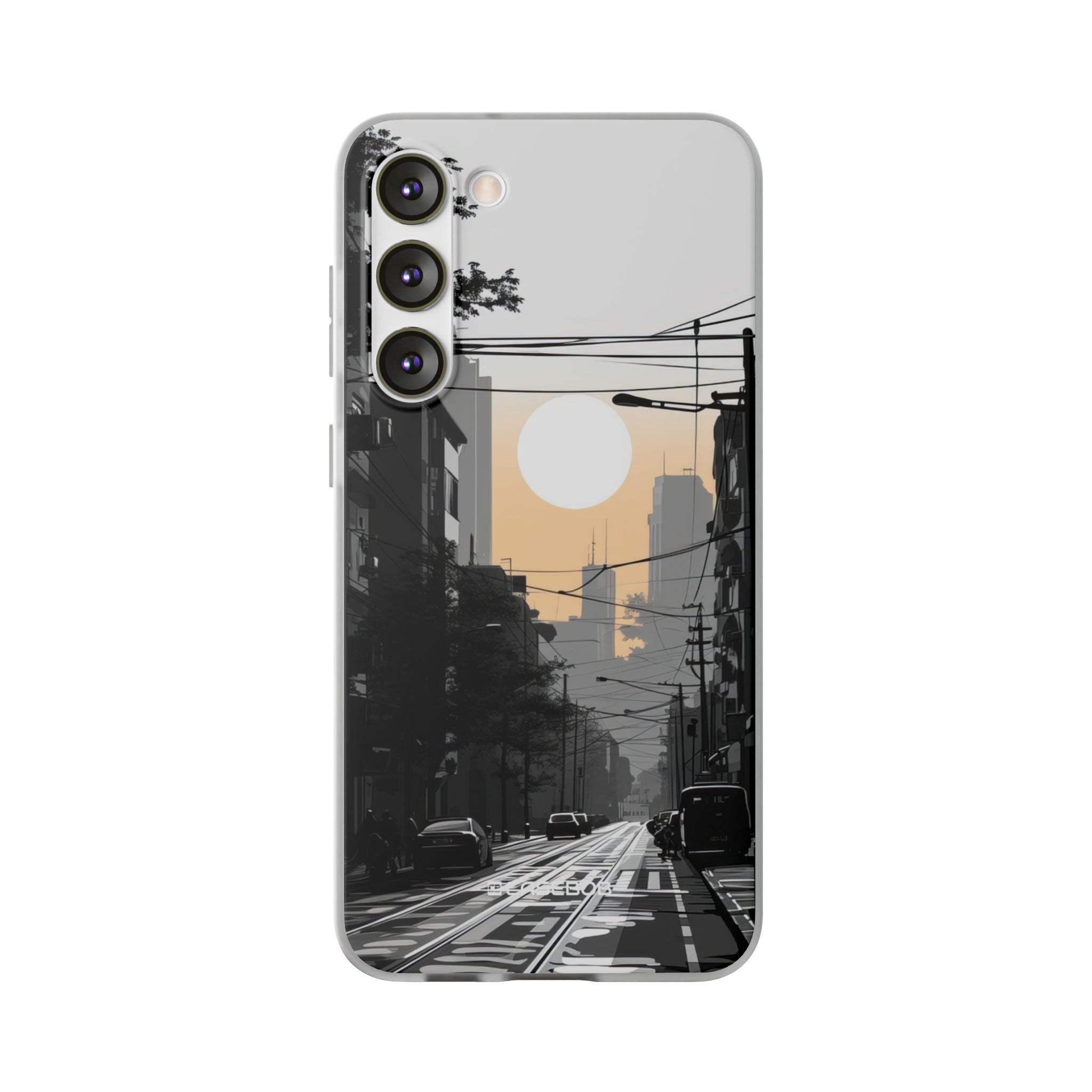 Urban Serenity Glow | Flexible Phone Case for Samsung Galaxy