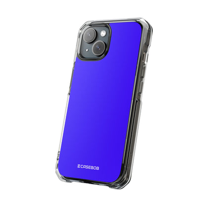 Ultramarine Blue - Clear Impact Case for iPhone