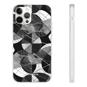 Geometric Elegance | Flexible Phone Case for iPhone