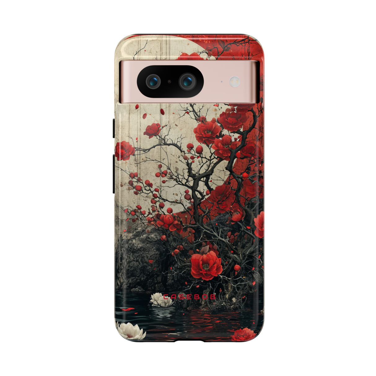 Moonlit Rose Peace - Protective Phone Case