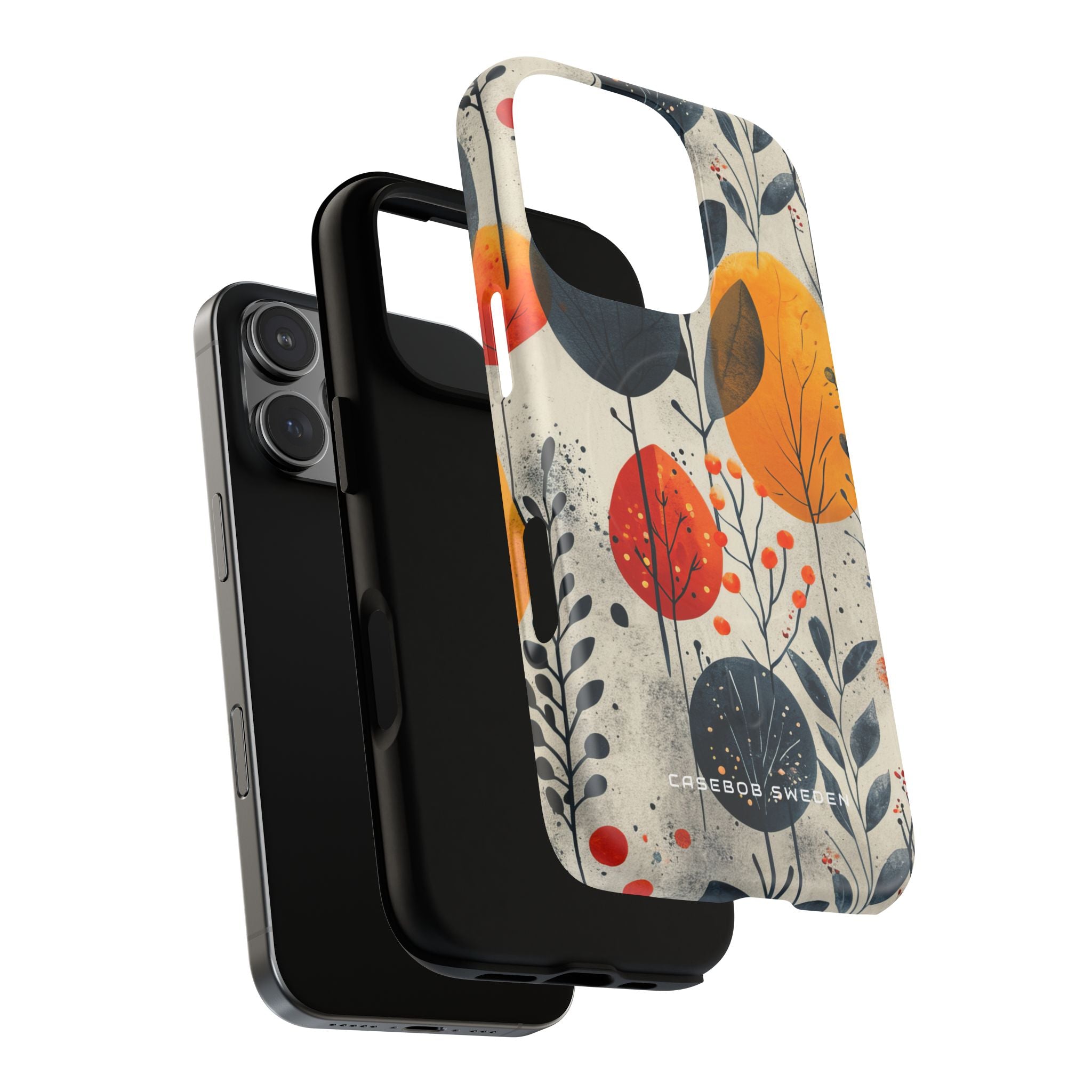 Vibrant Leaf Harmony iPhone 16 | Tough+ Phone Case