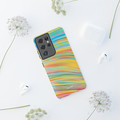 Vibrant Rhythmic Waves - Samsung Case