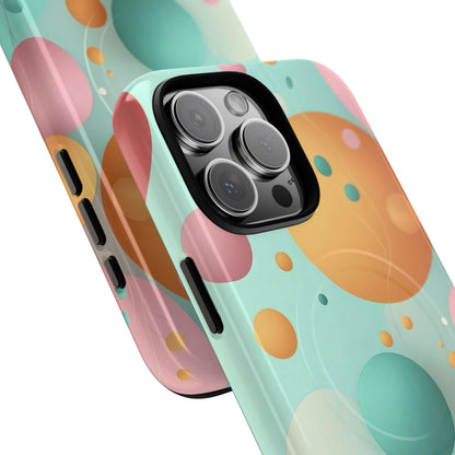 Pastel Circles iPhone 16 Pro Max Case - Tough+