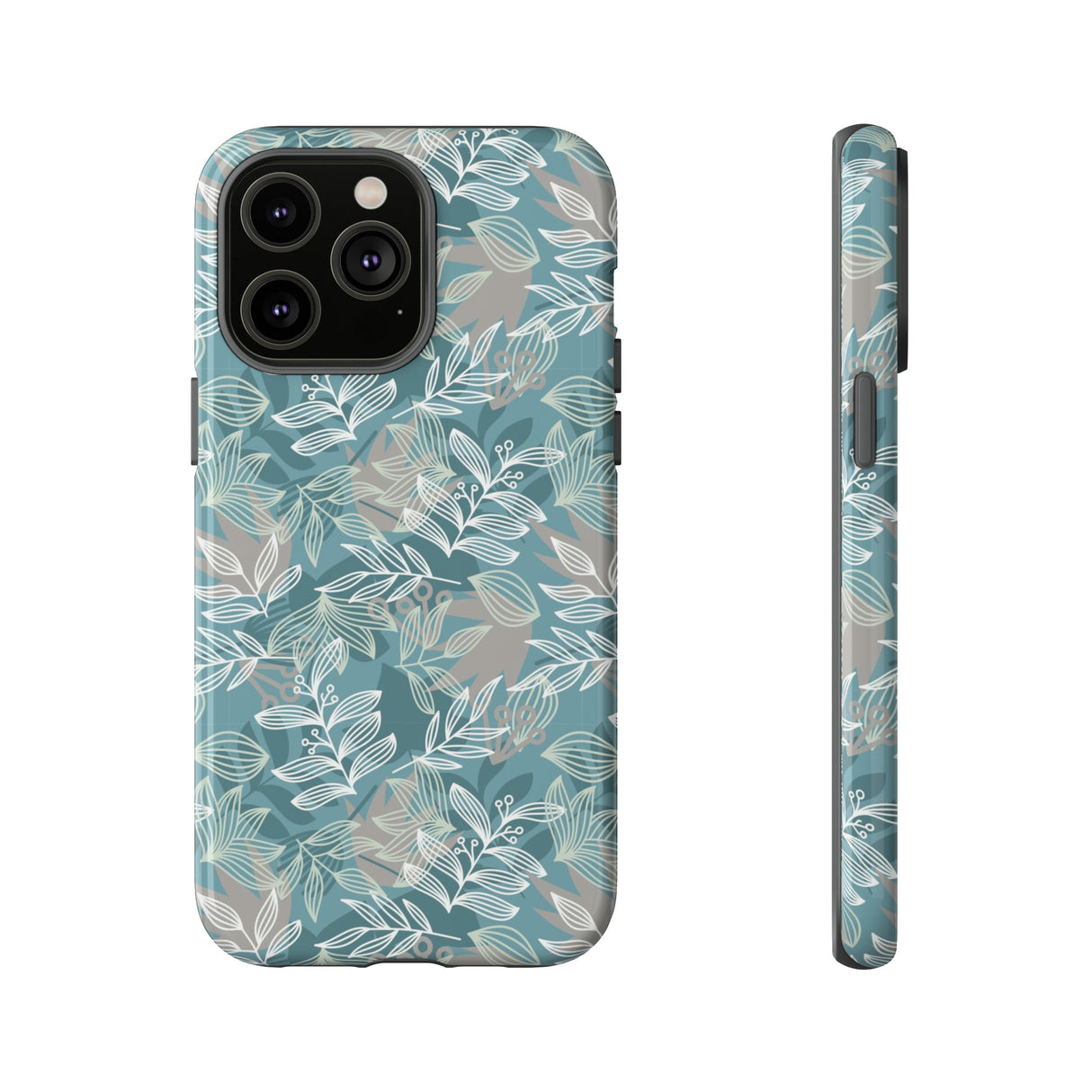 Leaf Mint - Protective Phone Case