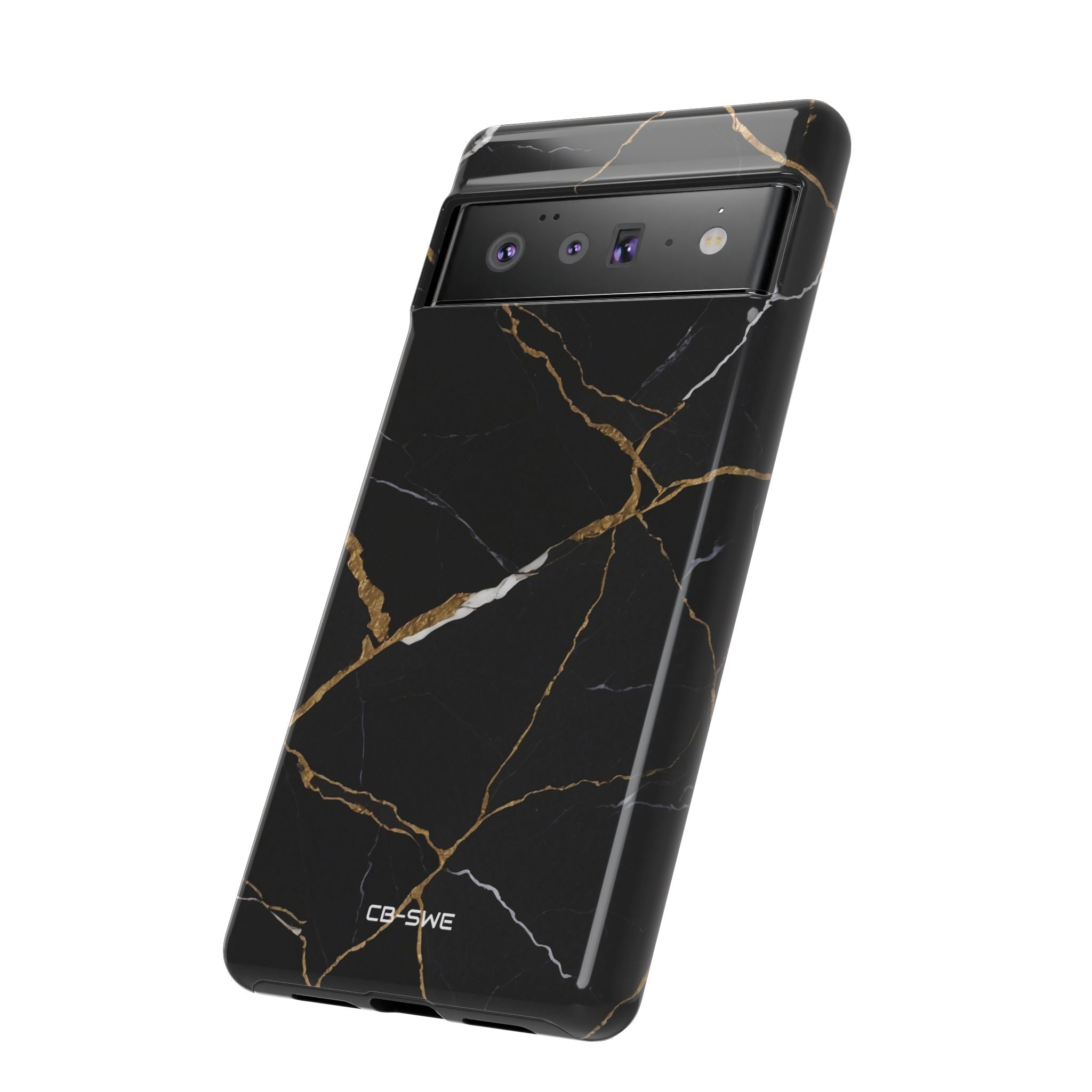 Golden Veins Emerge - Google Pixel Case