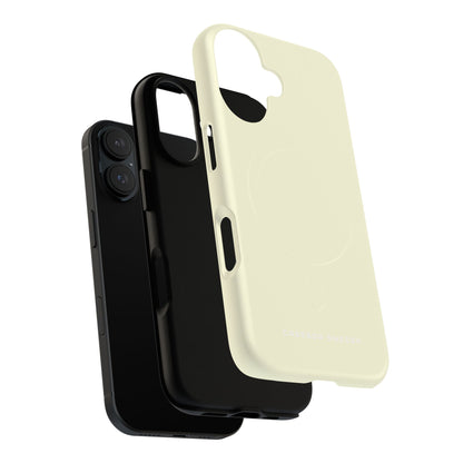 Light Yellow iPhone 16  Tough+ Phone Case