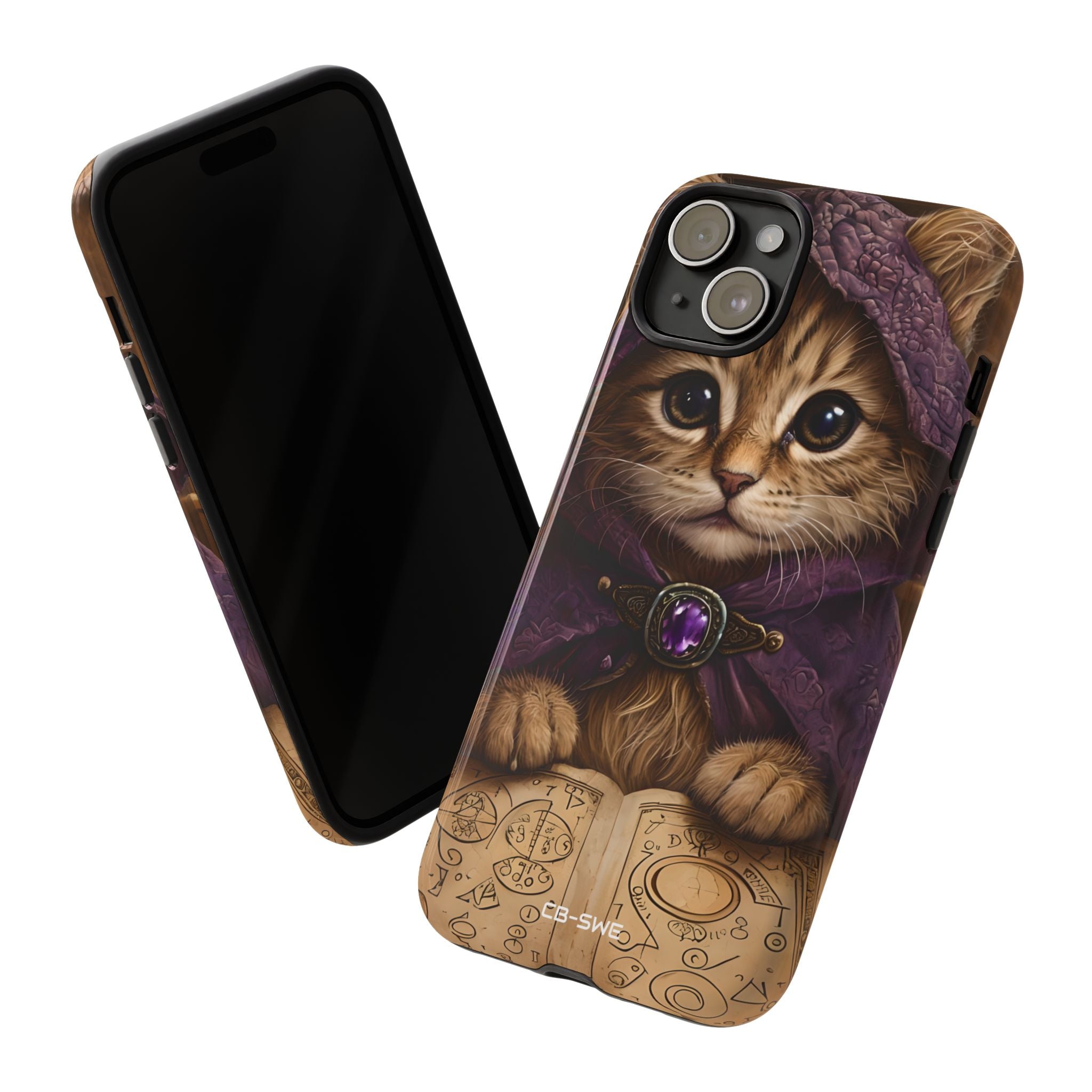 Mystical Wizard Cat - iPhone Case