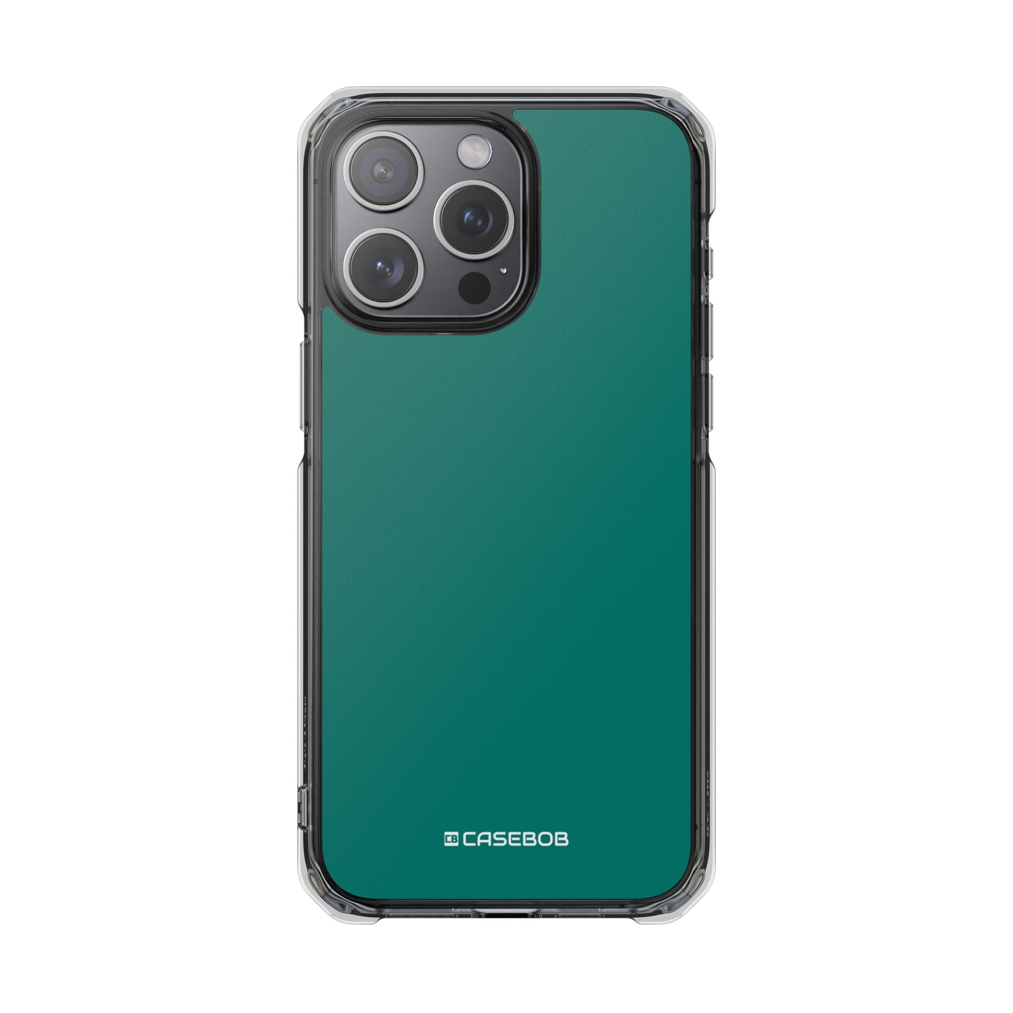 Pine Green - Clear Impact Case for iPhone