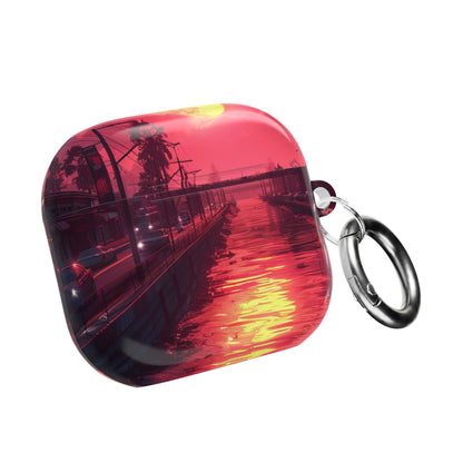 Gul Måne Refleksion - AirPods Cover