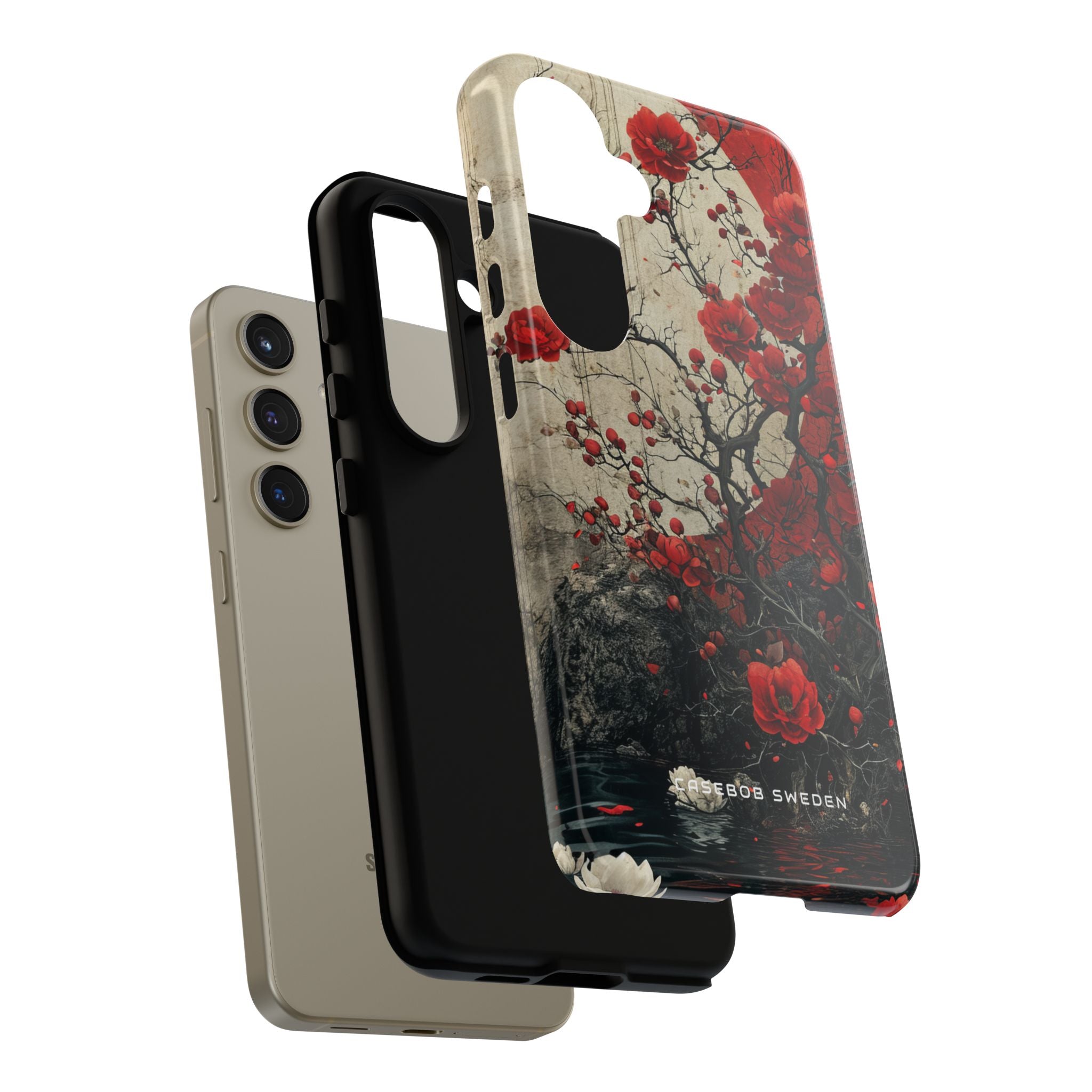 Zen Blossoms in Moonlight Samsung S24 - Tough Phone Case