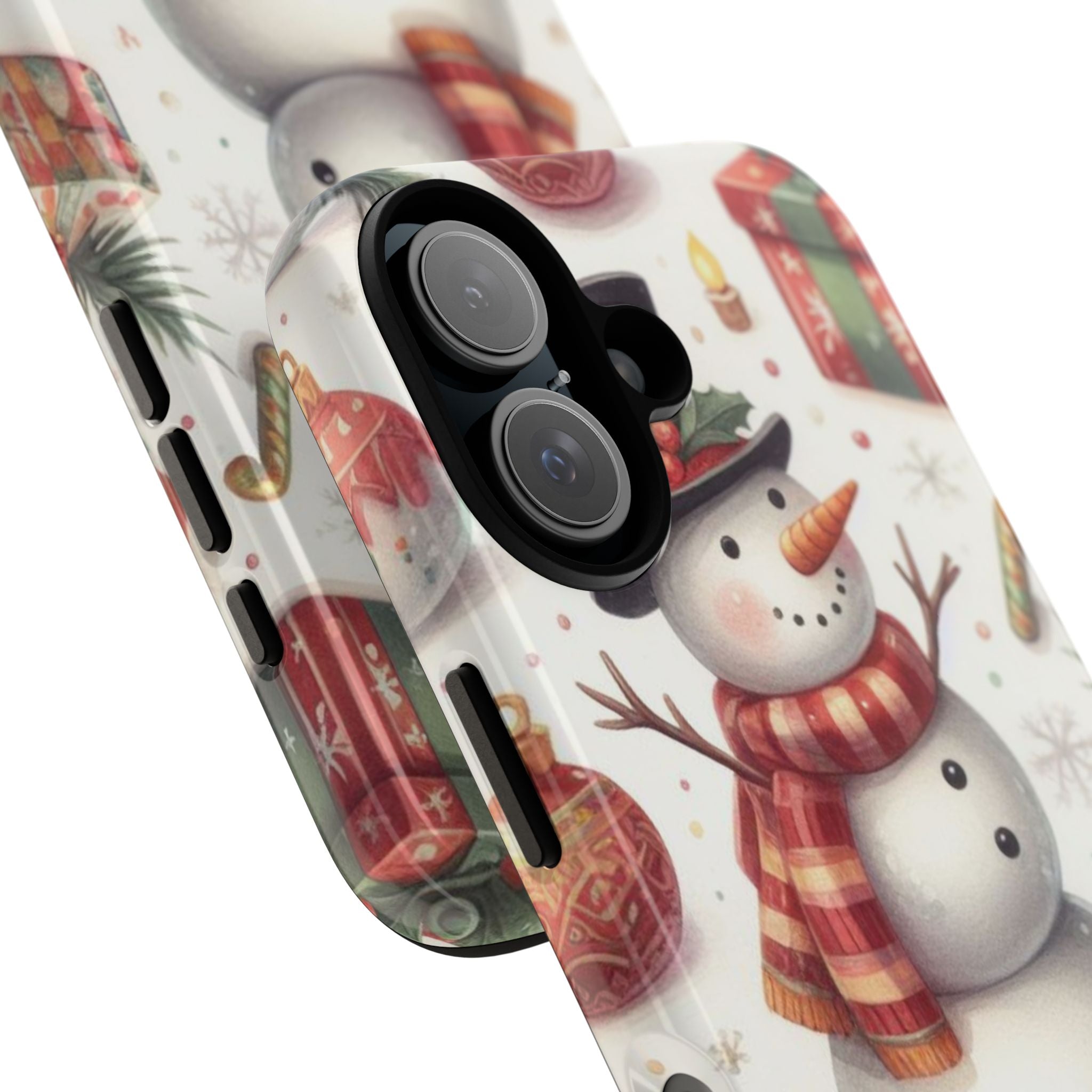 Snowman Welcomes Joy - iPhone Case