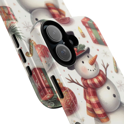Snowman Welcomes Joy - iPhone Case