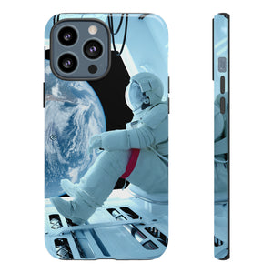 Astronaut inside Shuttle - Protective Phone Case