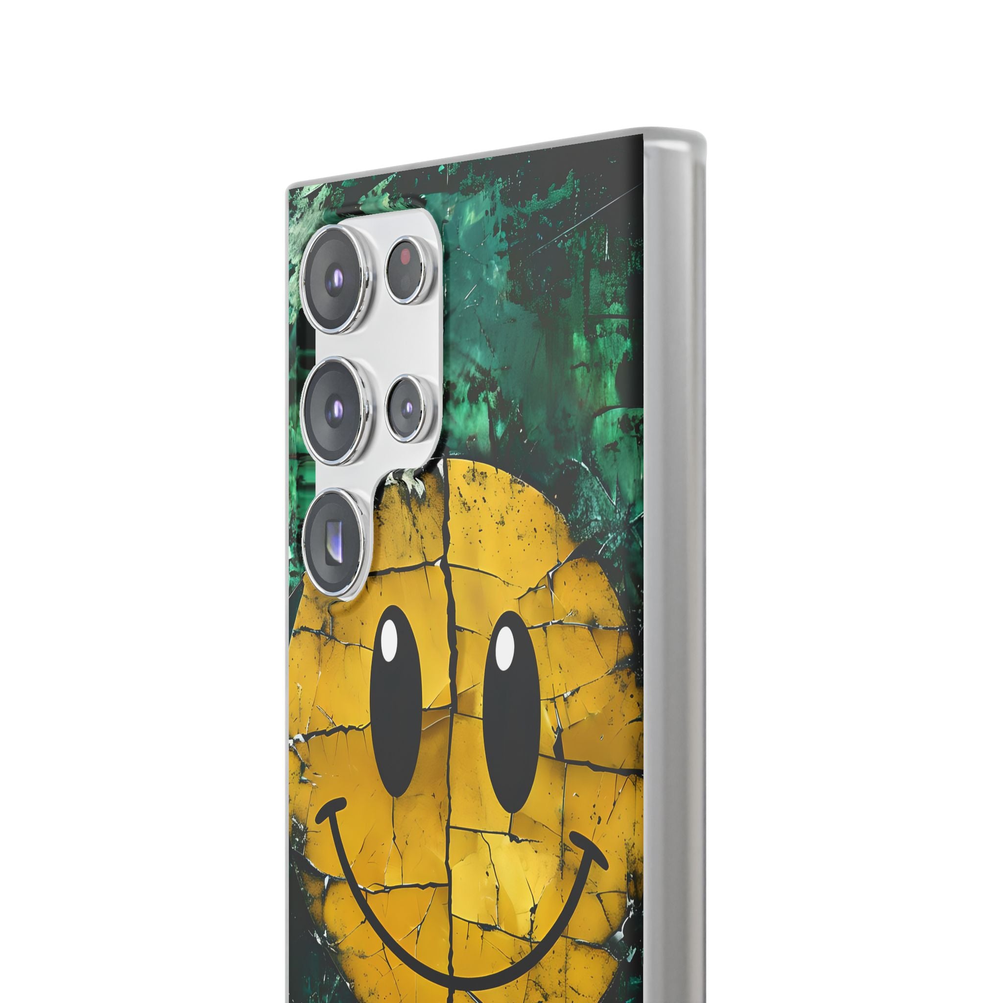 Cracked Smiley Samsung S23 Ultra - Soft Case