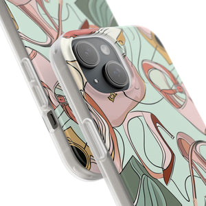 Pastell Eleganz | Flexible Handyhülle für iPhone