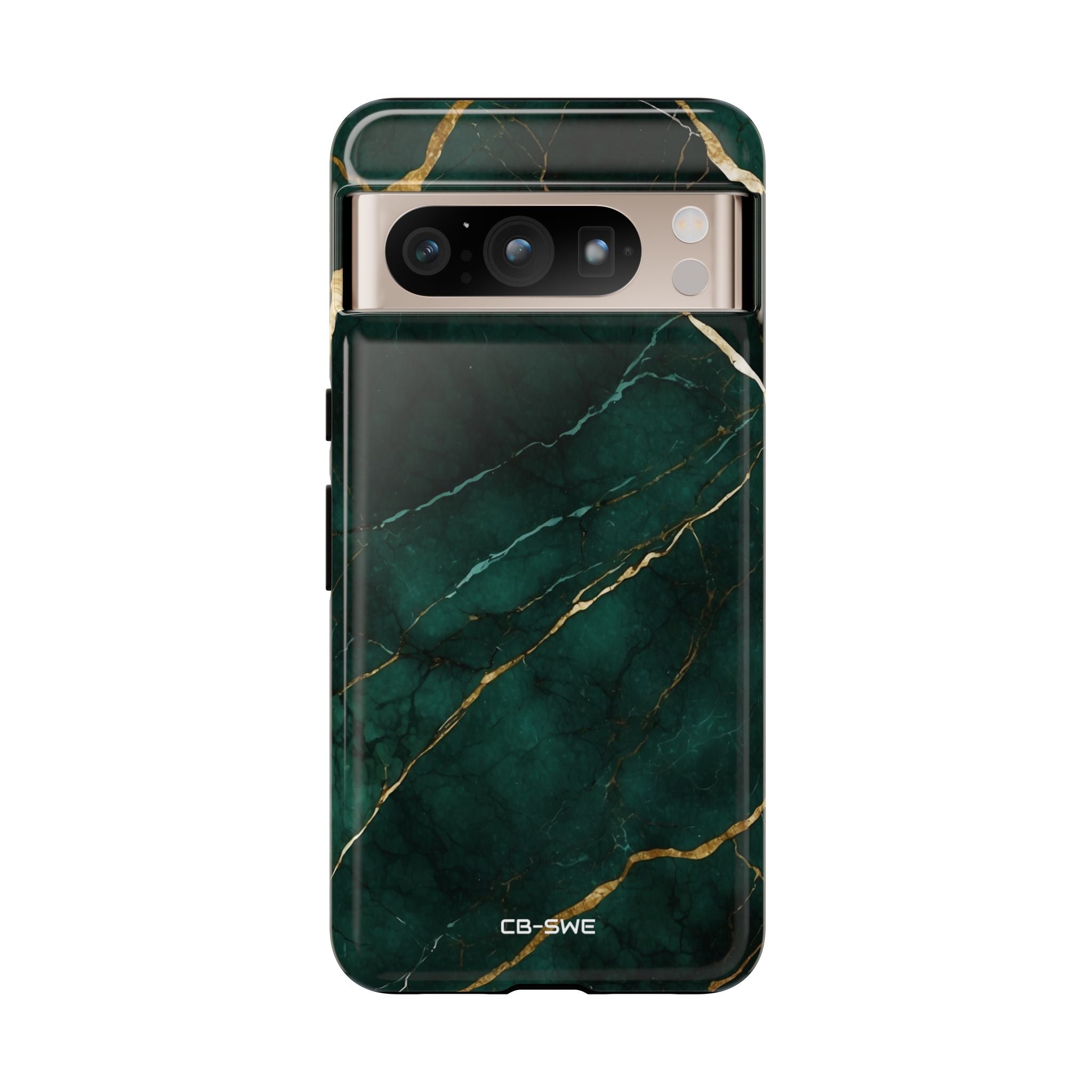 Emerald Veins Flow - Google Pixel Case