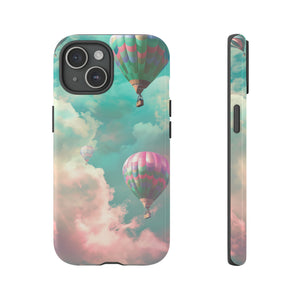 Pastel Balloon Escape - Protective Phone Case