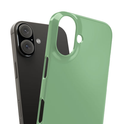 Dark Sea Green iPhone 16 - Slim Phone Case