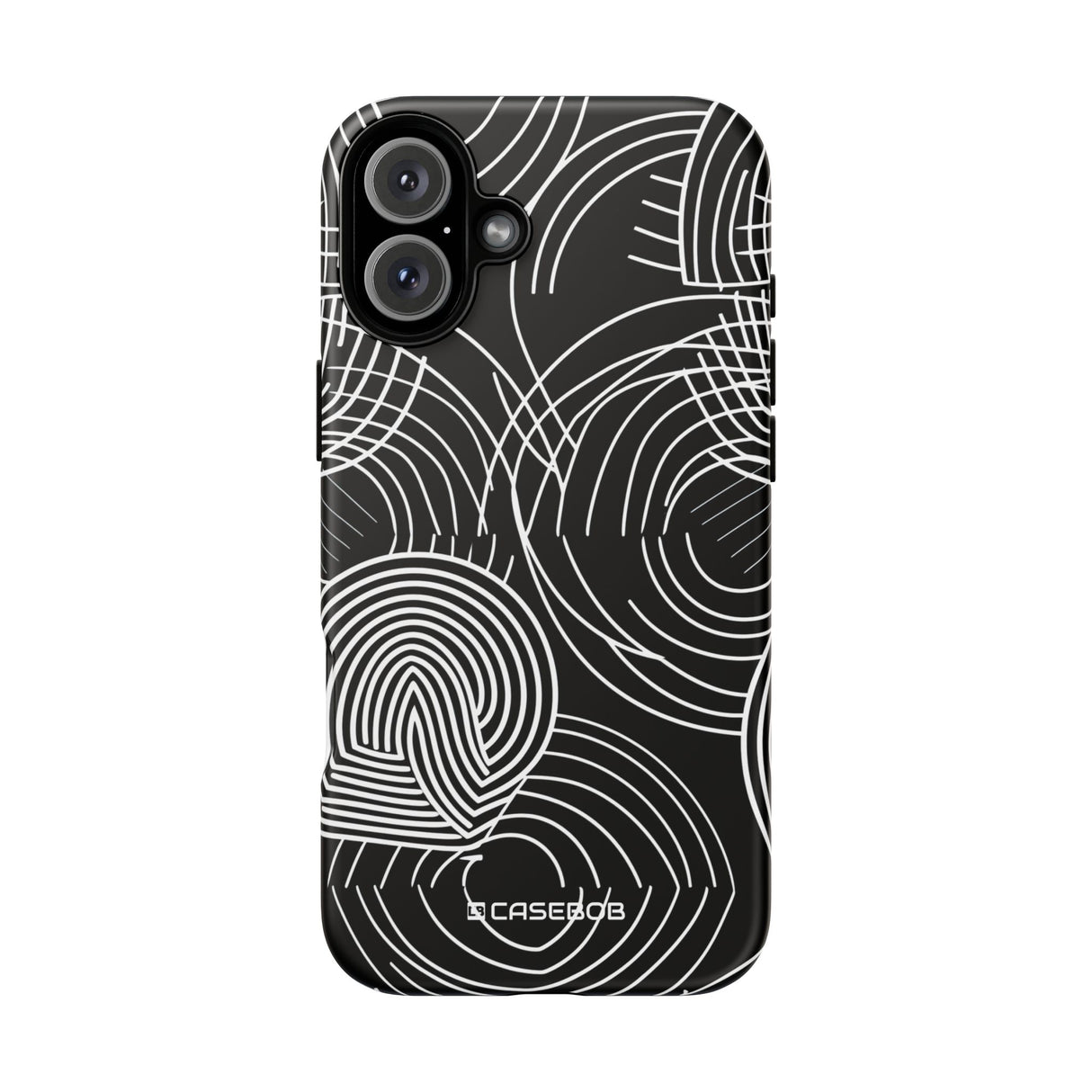 Ethereal Black and White Labyrinth - for iPhone 16