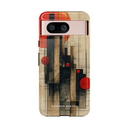 Vintage Geometric Harmony Google Pixel 8 - Tough Phone Case