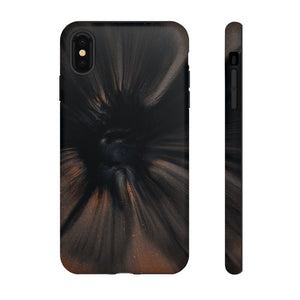 CASEBOB Phone Case iPhone XS MAX / Matte Warp Speed Ink Art iPhone Case (Protective)