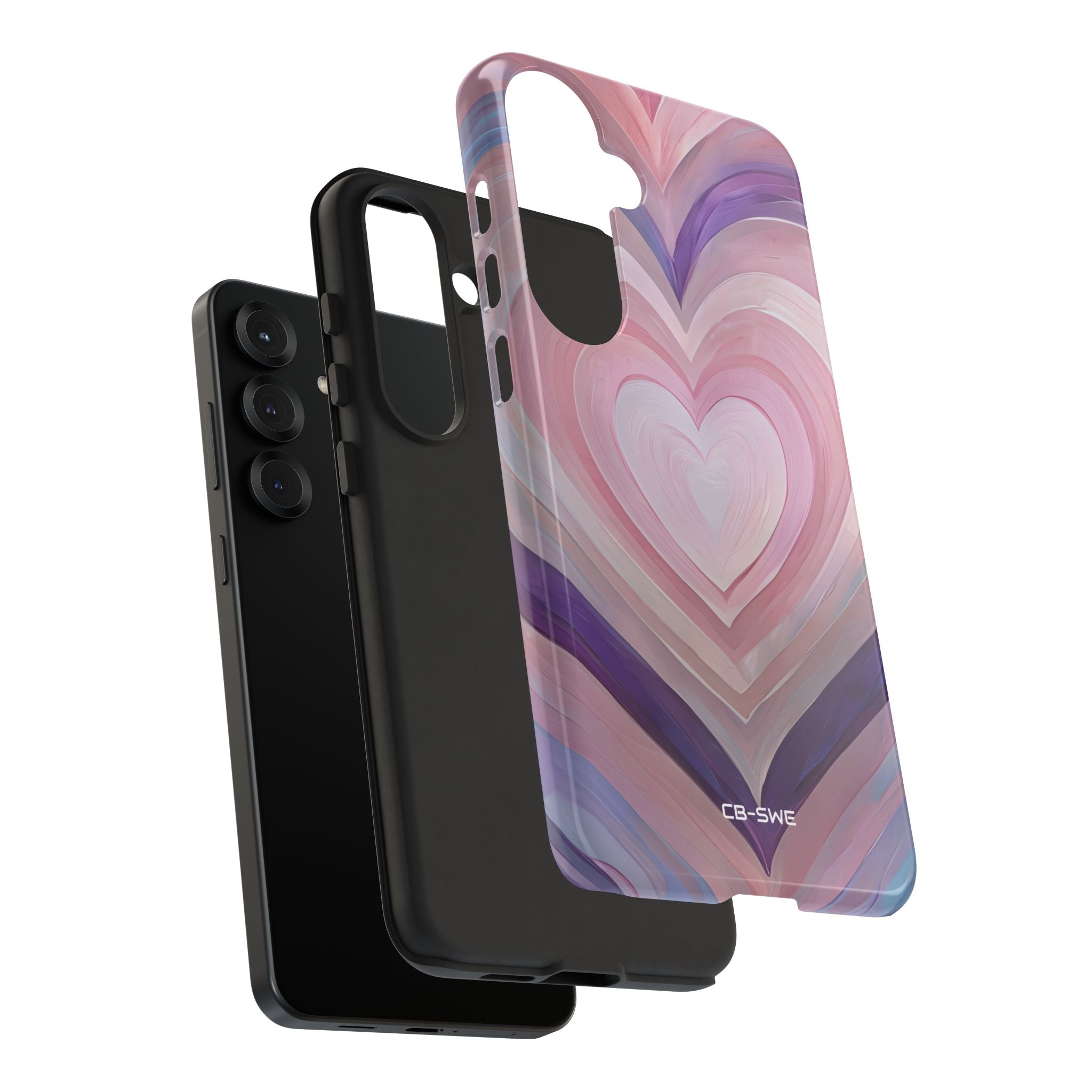Impressionistic Heart Layers - Samsung Case