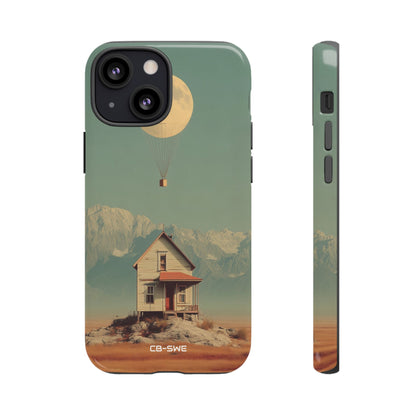 Moon Hovers Low - iPhone Case