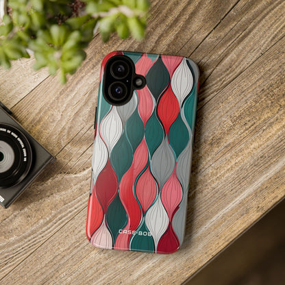 Crimson Leaves iPhone 16 Plus Case - Tough