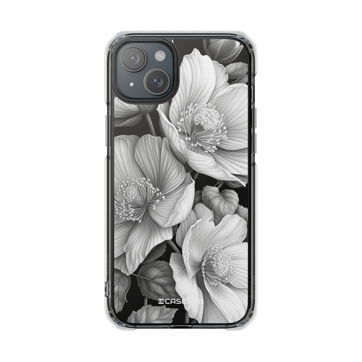 Botanical Elegance - Phone Case for iPhone (Clear Impact - Magnetic)