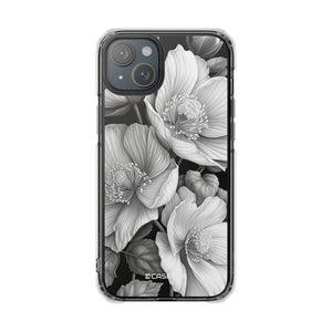 Botanical Elegance – Handyhülle für iPhone (Clear Impact – Magnetisch) 