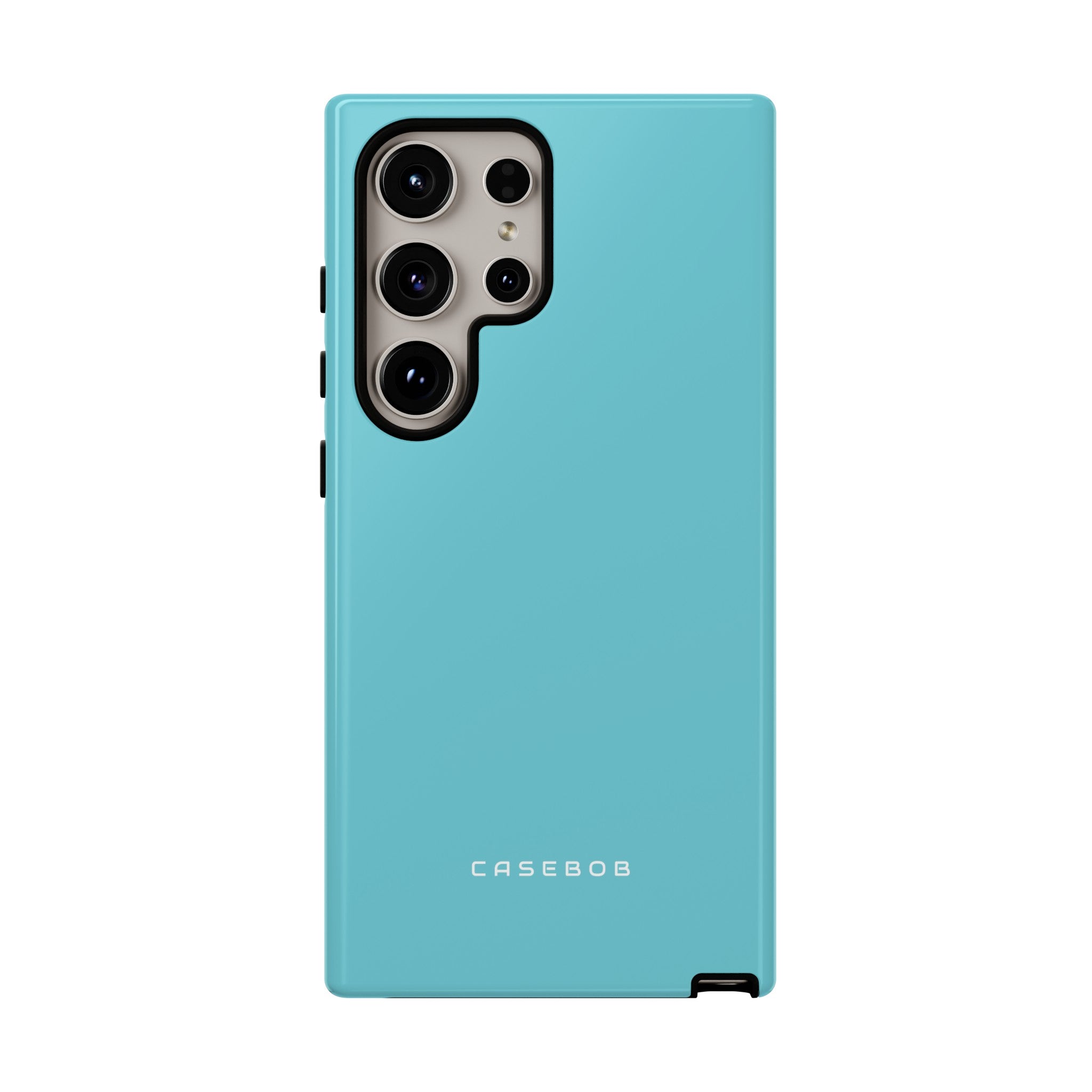 Cyan Blue - Protective Phone Case - Protective Phone Case