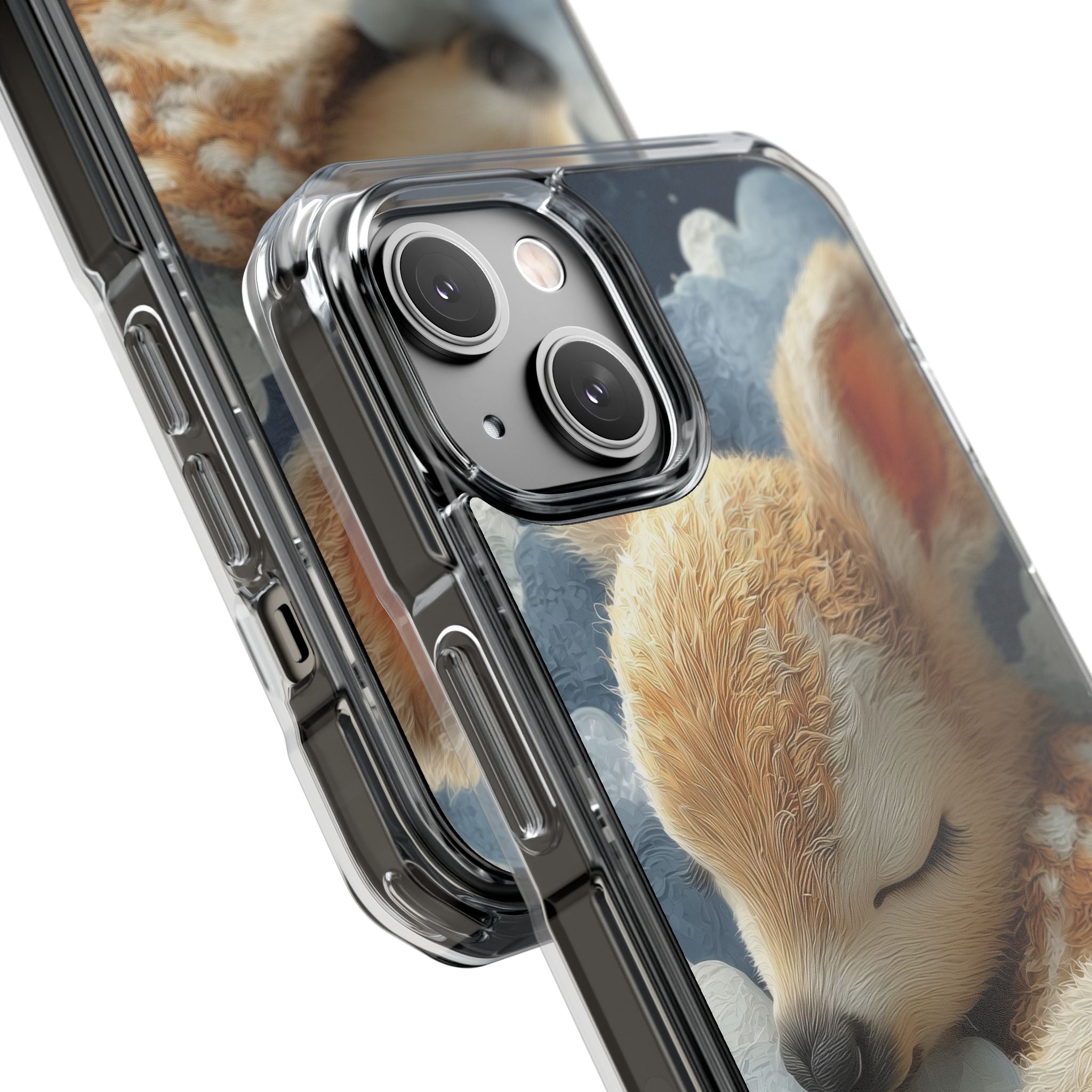 Dreaming Fawn Sleeps iPhone Case - Impact