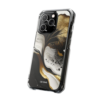 Gold Swirl Elegance iPhone Case - Impact