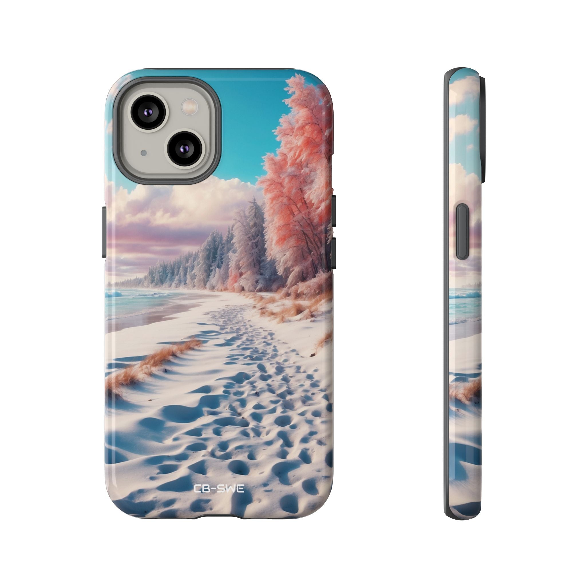 Shadows Embrace Waves - iPhone Case