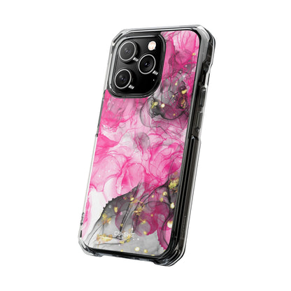 Vibrant Pink Swirls iPhone Case - Impact